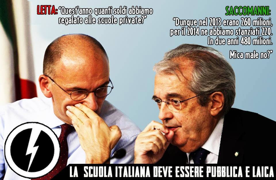 Scuola pubblica e laica