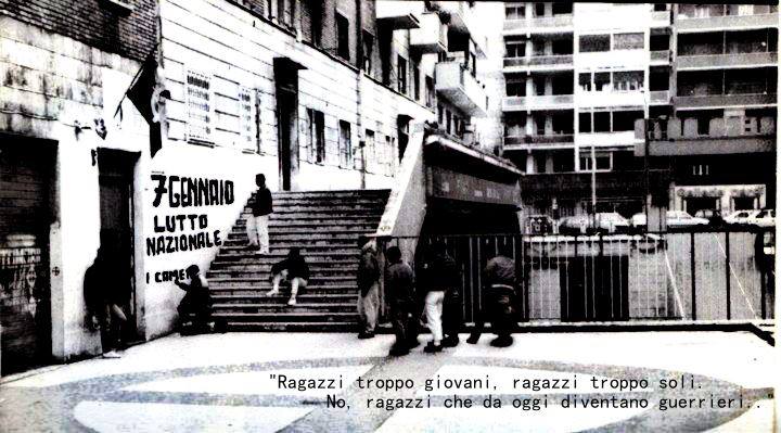 7gennaio 1978 – 7gennaio  2015: La strage di Acca&nbsp;Larentia.