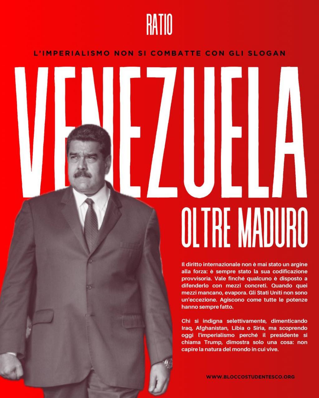 Il Venezuela è la dimostrazione che senza sovranità reale non esistono né popoli liberi né rivoluzioni&nbsp;possibili.